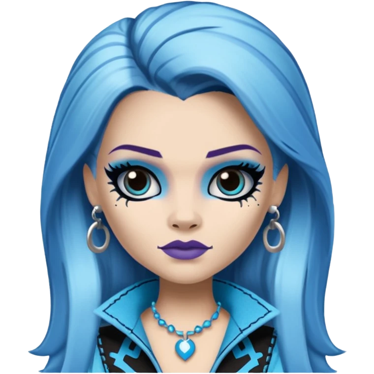 Frankie stein monster high doll man emoji