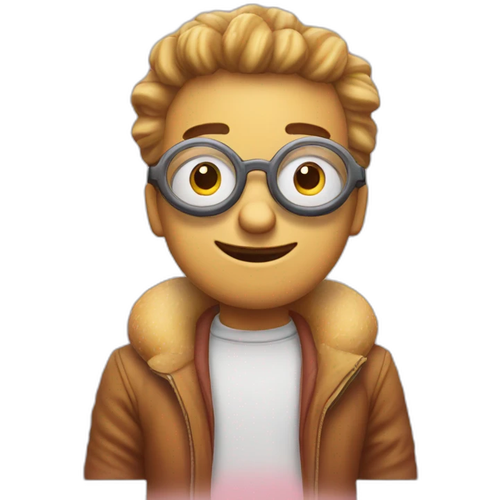 Simson avec un donuts emoji