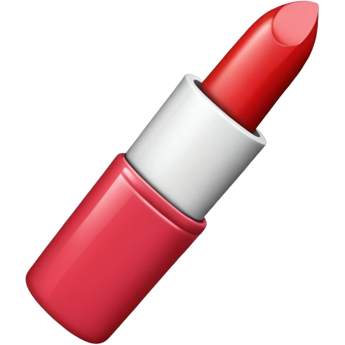 White version of iOS lipstick stain emoji emoji