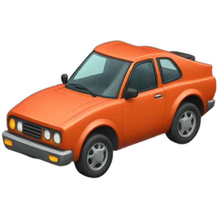 Dino car emoji