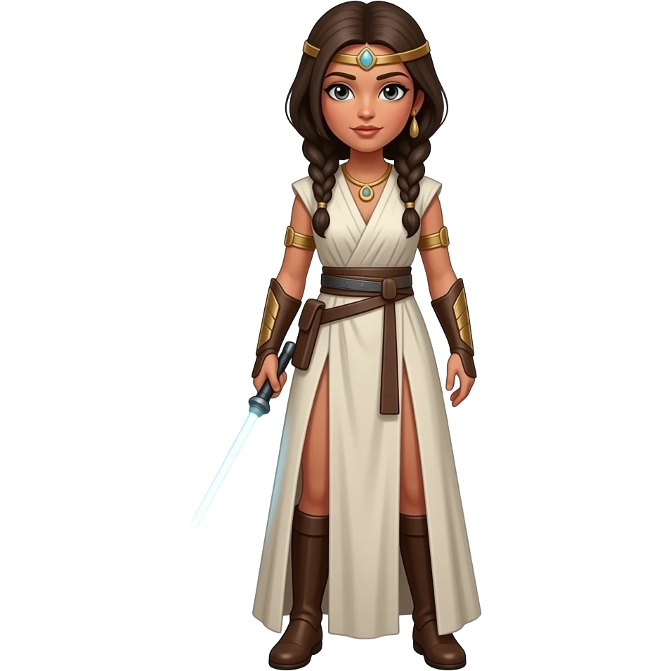 Full body picture of Padme skywalker emoji
