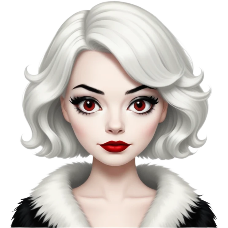 emma stone as Cruella emoji