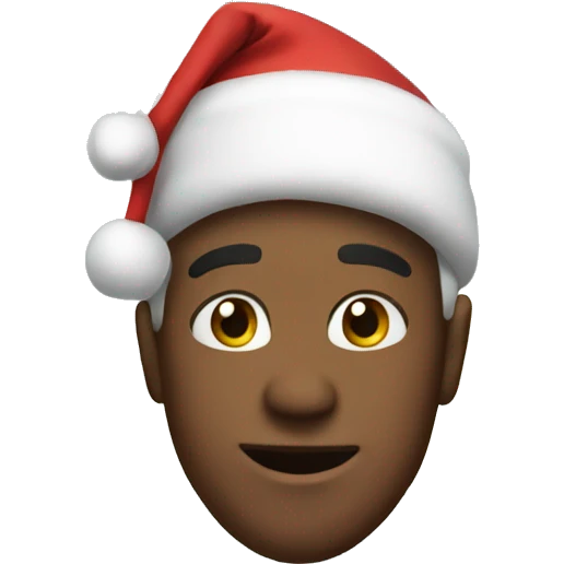 Christmas night emoji