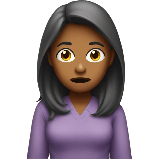 Mom mad at kid emoji