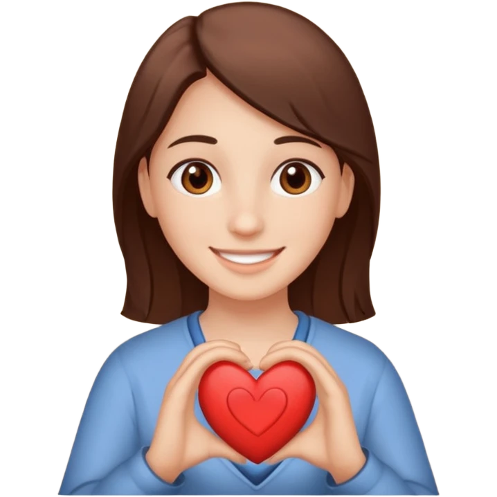 FLOORK DANDO UN CORAZÓN Y DICIENDO DURMETE O TE CONQUISTO emoji