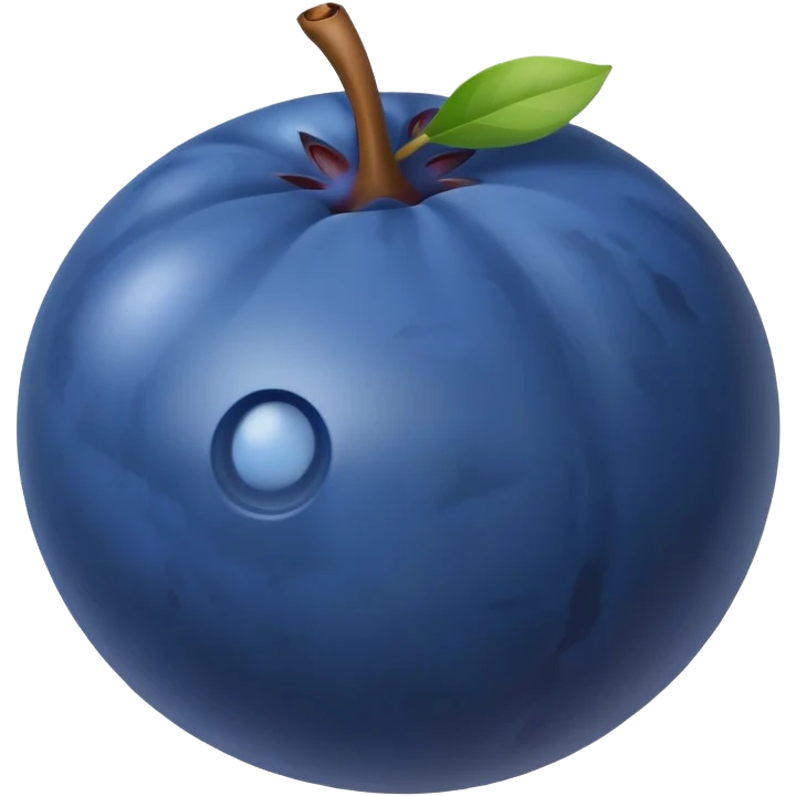 blueberry fruit emoji