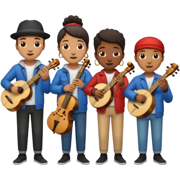 
Sokak Müzisyenleri emoji