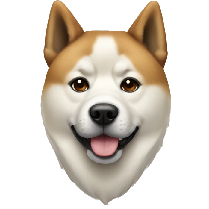 Akita dog emoji