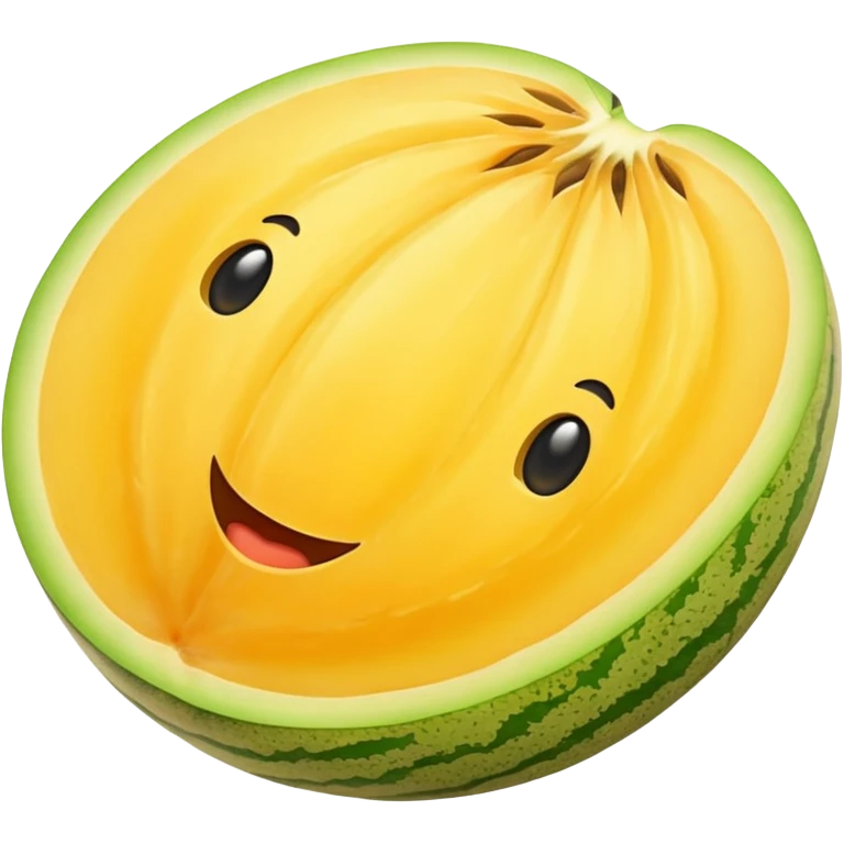yellow melon emoji