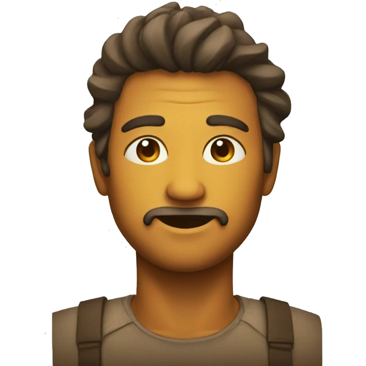 A man under the sun emoji