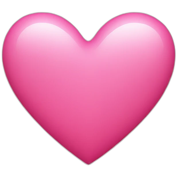 pink heart emoji
