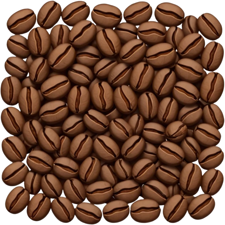 Ground coffee beans emoji