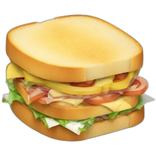 un roi sandwich emoji