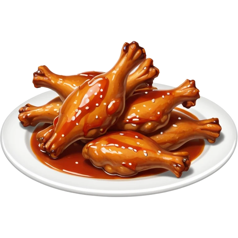 Bbq wings emoji
