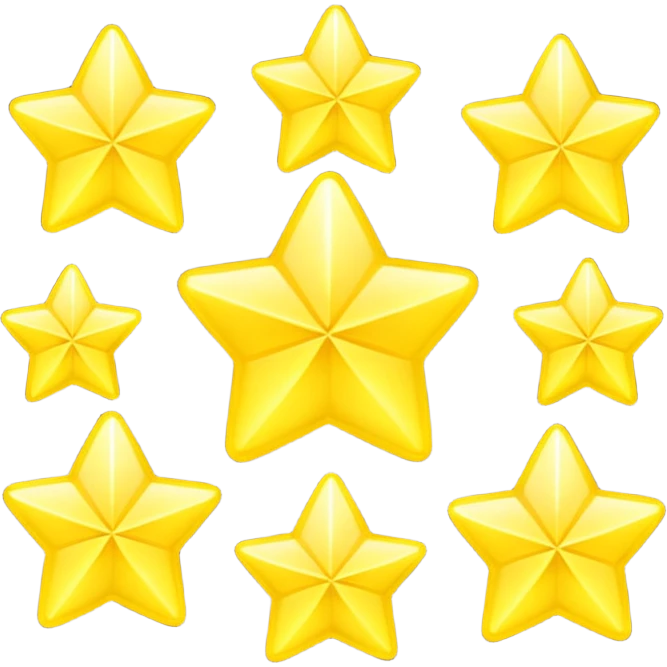 Yellow stars  emoji