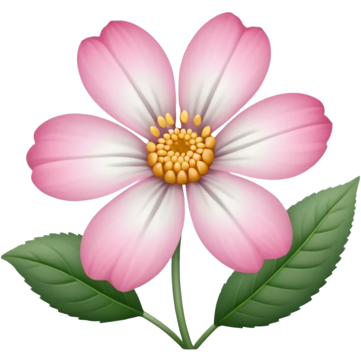 🌺 celeste e bianco  emoji
