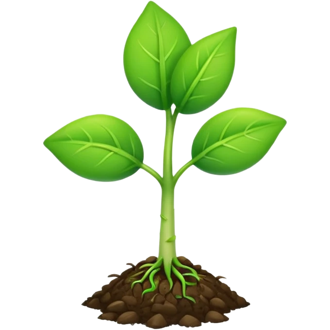 Make a sprout emoji emoji