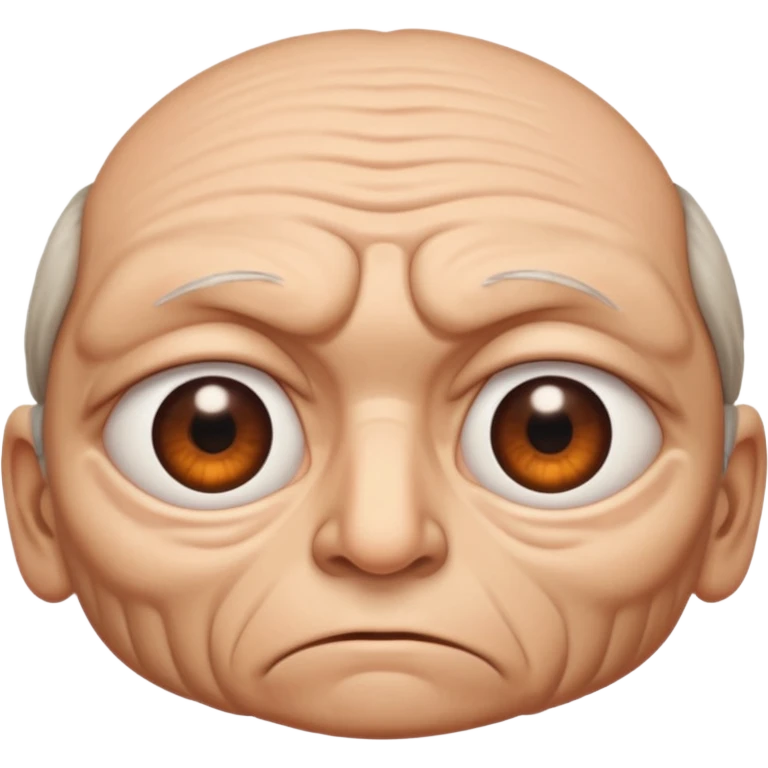 an ugly look in the corner of the eye  emoji