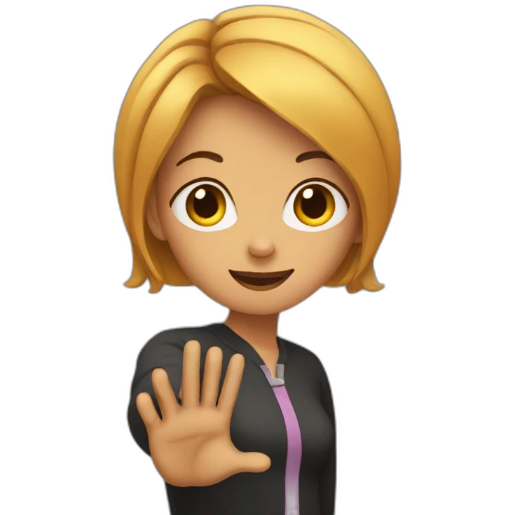 x gesture woman emoji