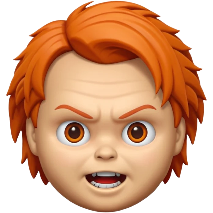 Un emojin de chuky emoji
