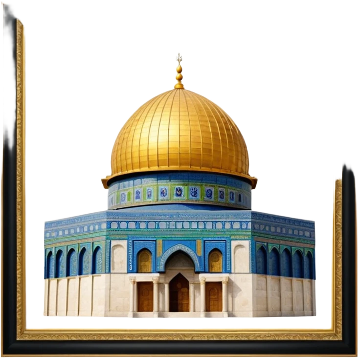 Dome of the rock, Palestine emoji