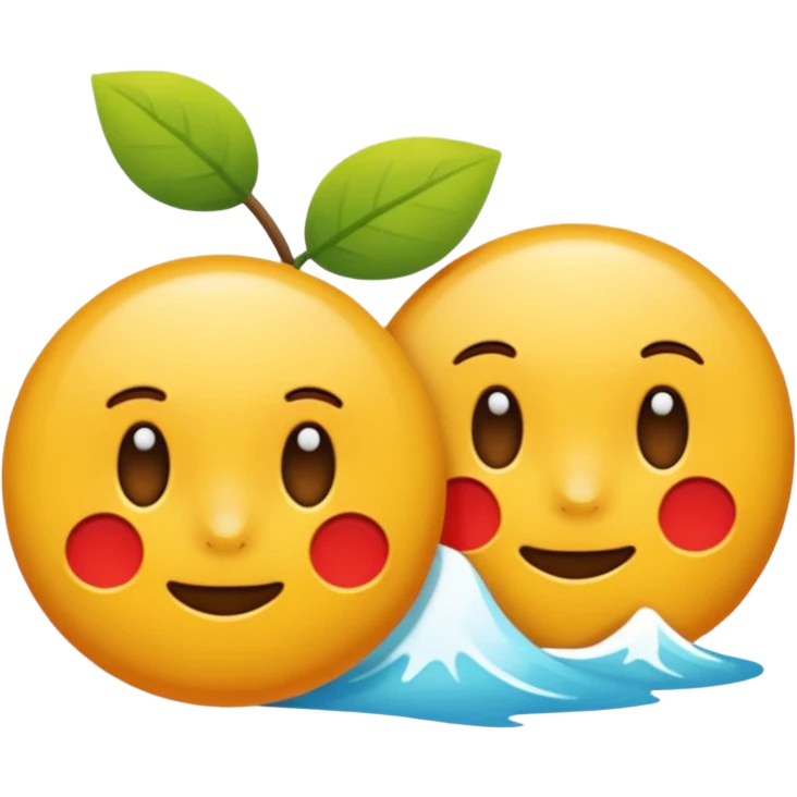 discount with a percentage emoji