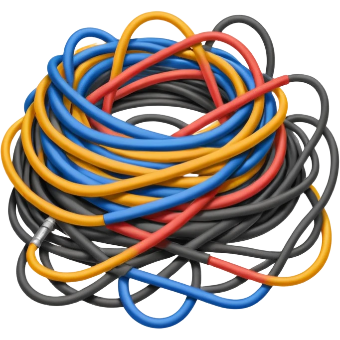 Tangled Cables emoji