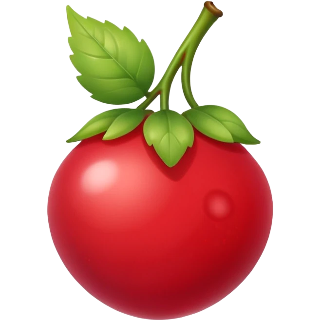 red berry emoji