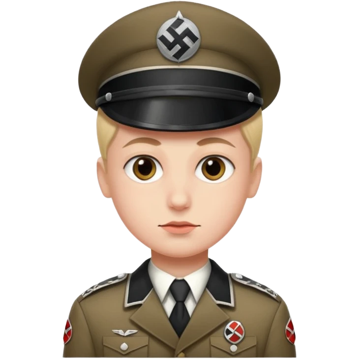 Adolf h signe nazi emoji