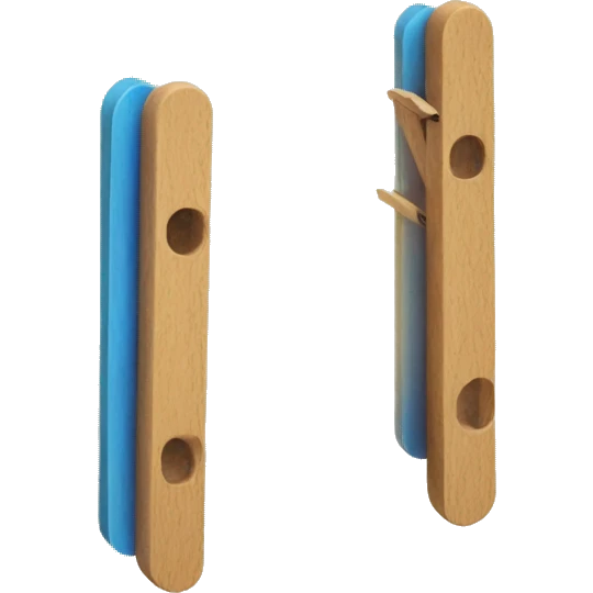 clothes peg made out of wood emoji