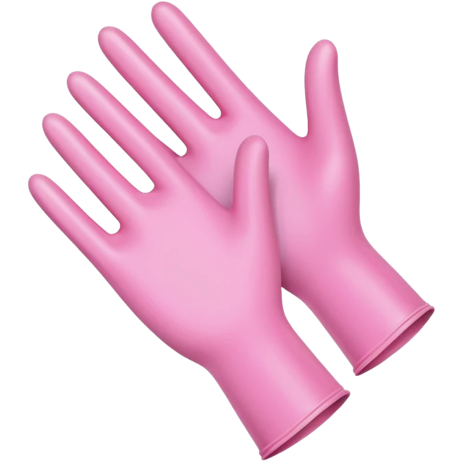 light pink latex gloves emoji