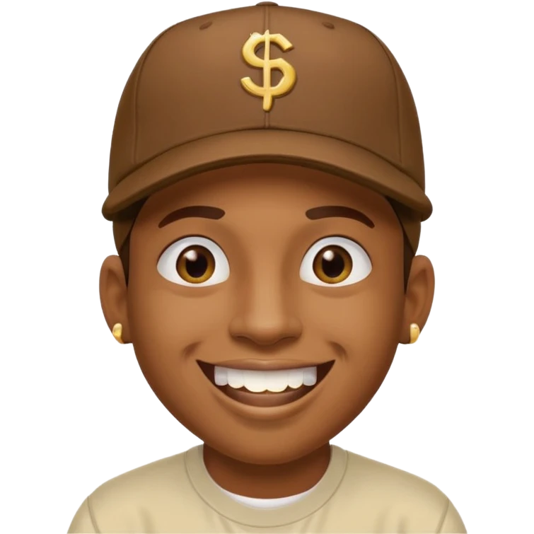 happy rapper emoji