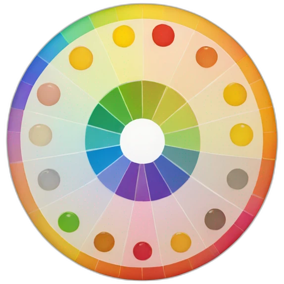 color wheel emoji