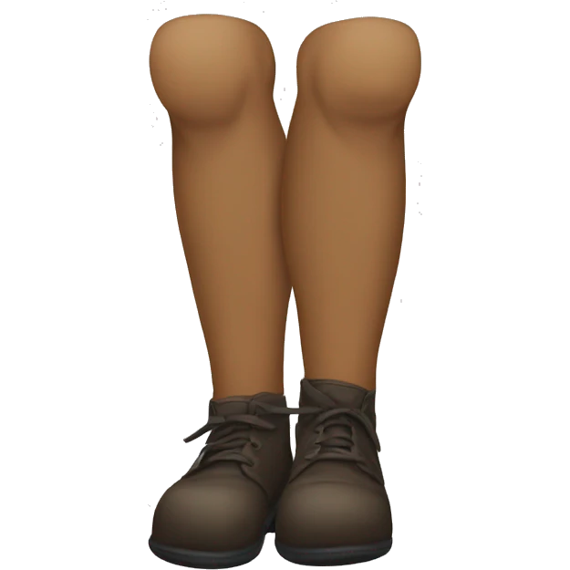 Leg stand emoji
