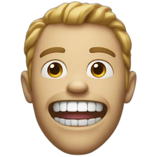 Snaggletooth emoji