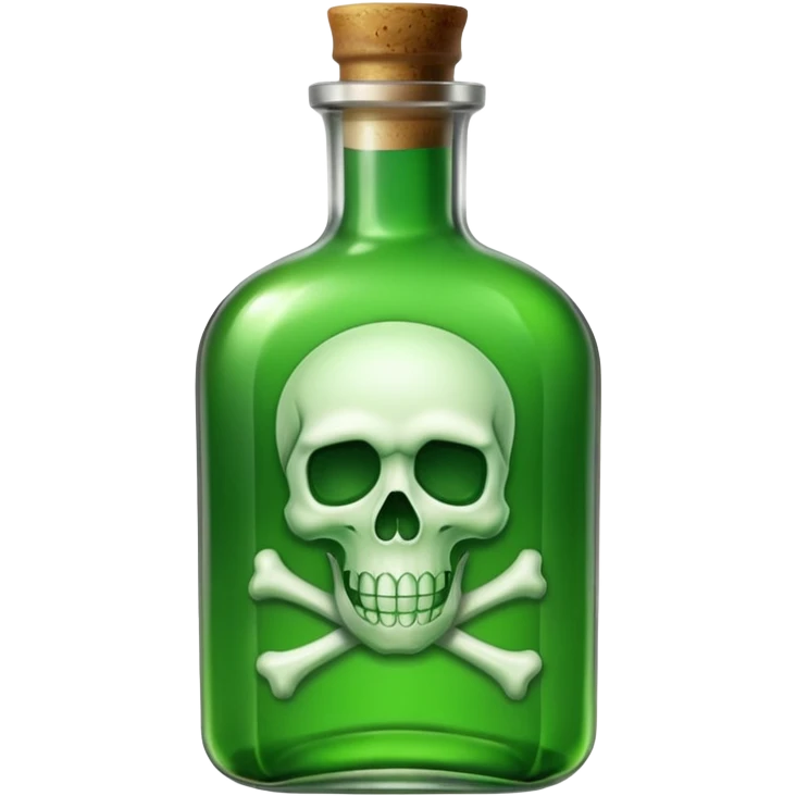 bottle of poison emoji