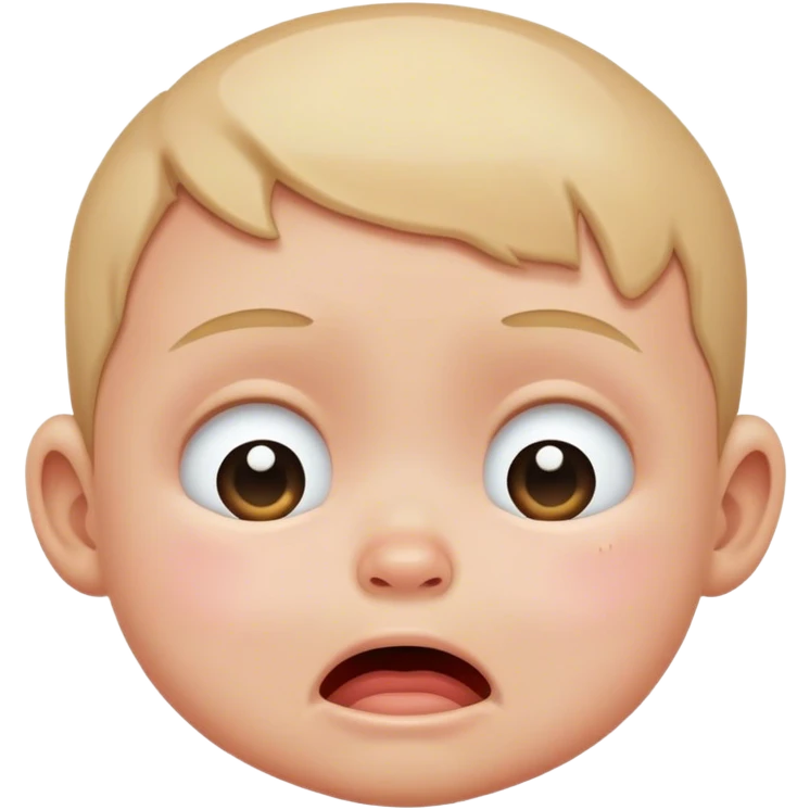 Baby llorando emoji