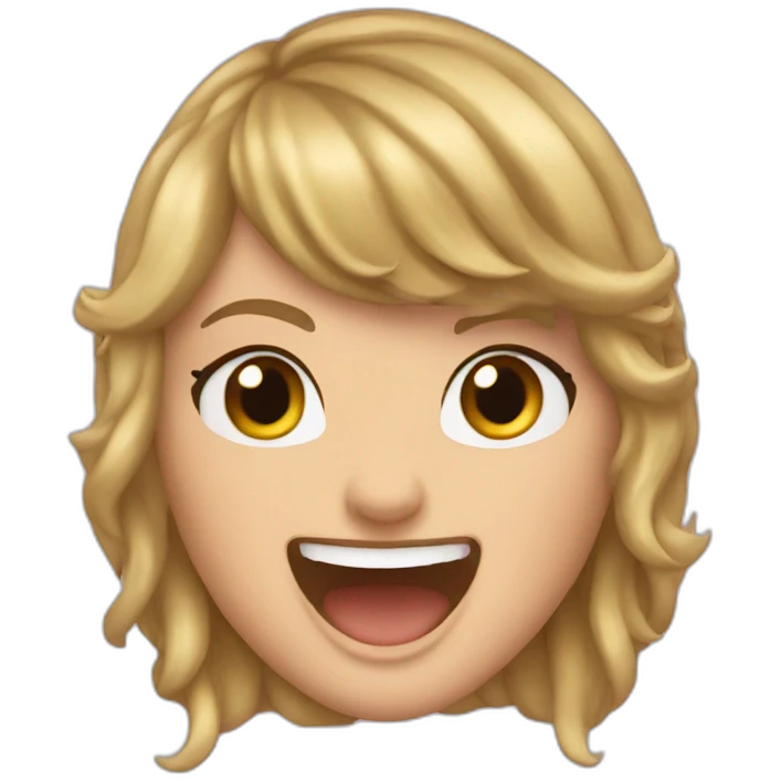 taylor swift laught emoji