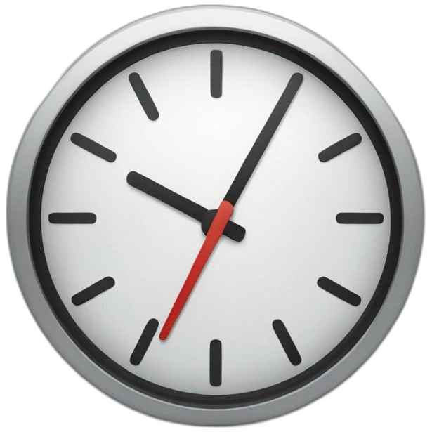 urgent showing time emoji