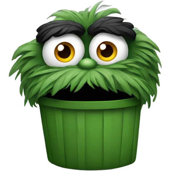 oscar the grouch emoji