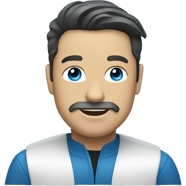 blue tesla emoji