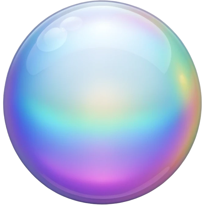 white bubble emoji