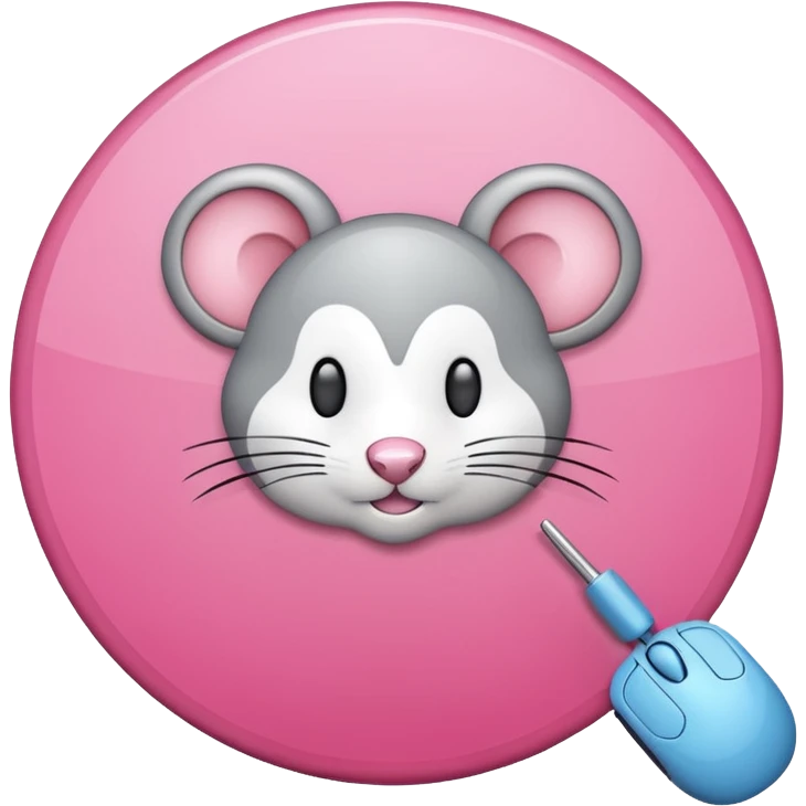 online booking icon (pink) + mouse pointer emoji