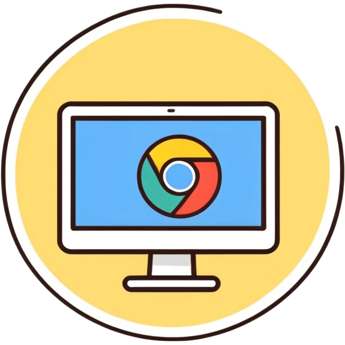 Pink Web browser emoji