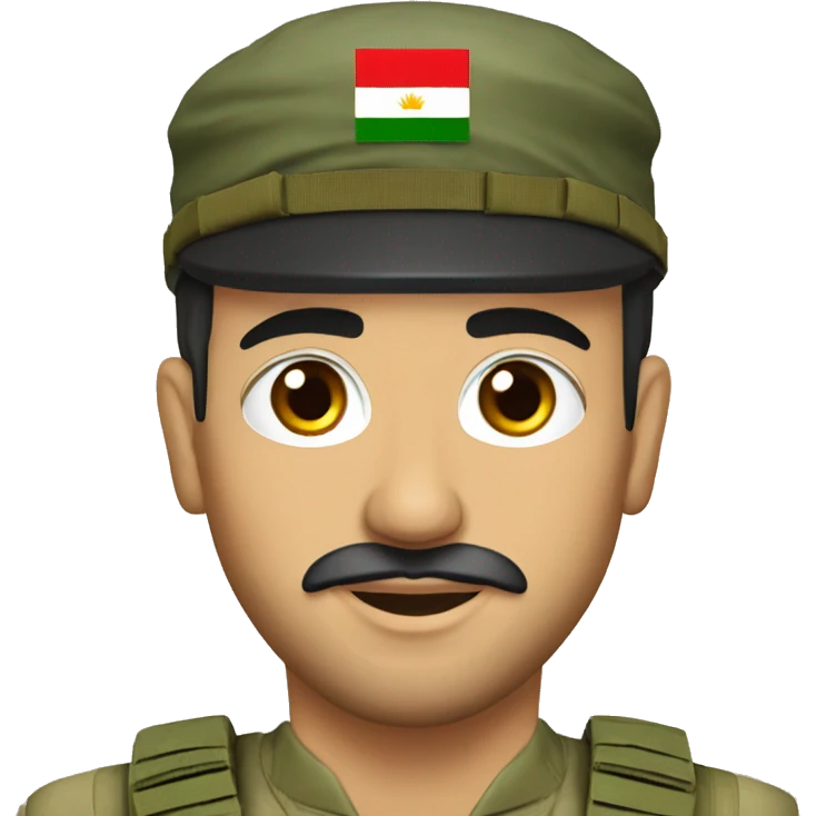 Peshmerga Arab emoji