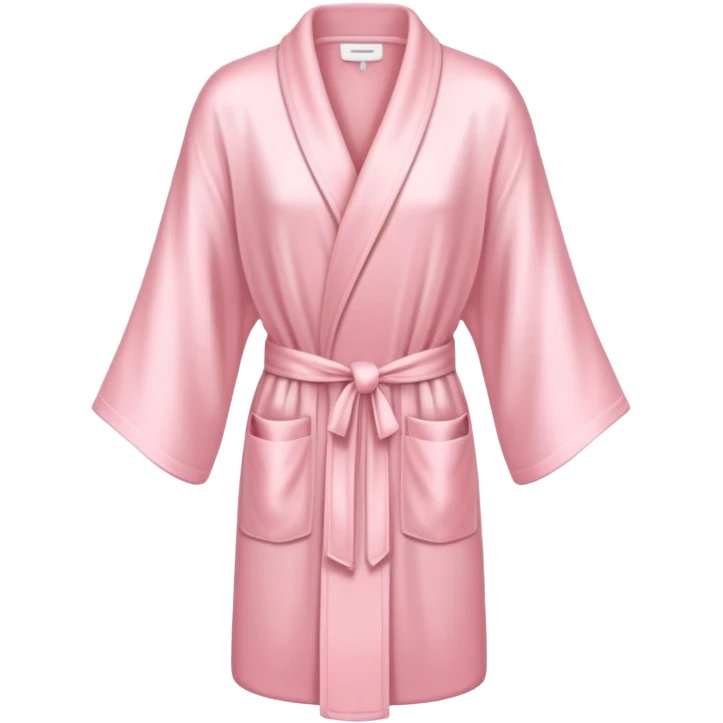 light pink robe  emoji