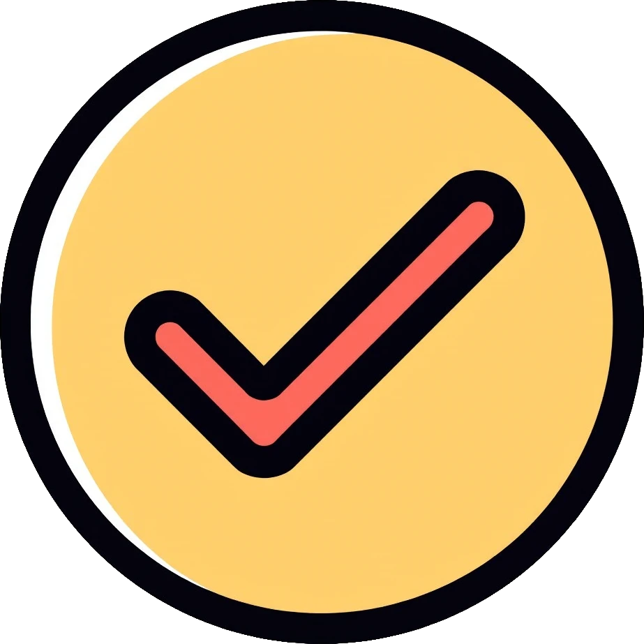 checkbox with check mark inside a circle emoji