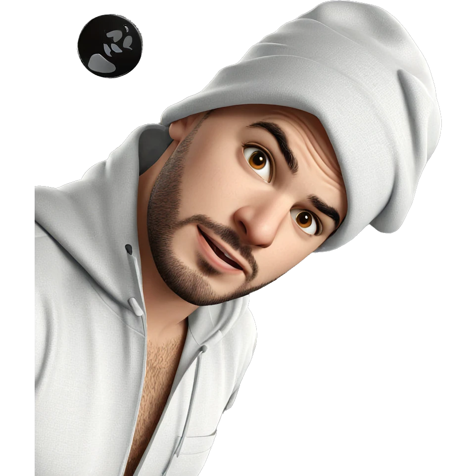 realistic portrait of a man emoji