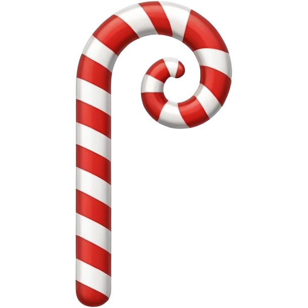 candy cane emoji