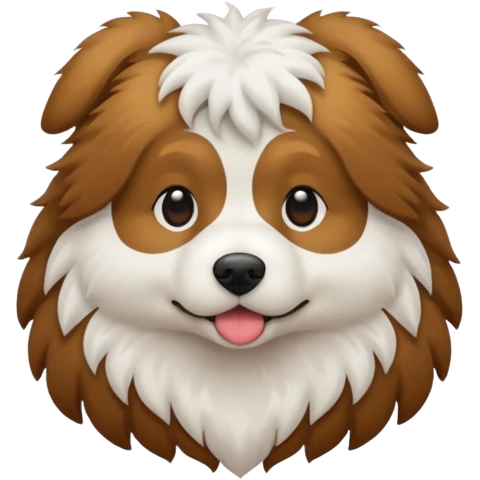 Maak een schattige hond emoji